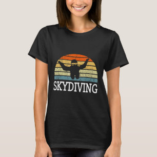 T-shirt Tee-shirt parachute drôle de saut en parachute