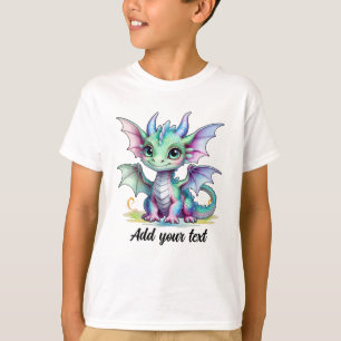 T-shirt Tee-shirt personnalisé de dragon pour enfants