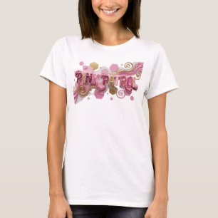 T-shirt Tee-shirt personnalisé Snappy Pink PINK PATROL