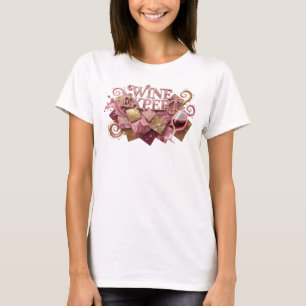 T-shirt Tee-shirt personnalisé WINE EXPERT Rose Vif