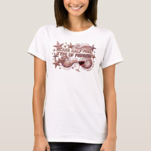 T-shirt Tee-shirt "Personne de type VERRE À MOITIÉ PLEIN"