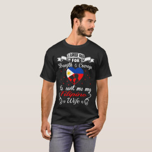 T-shirt Tee - shirt philippin demandé d'épouse envoyé par