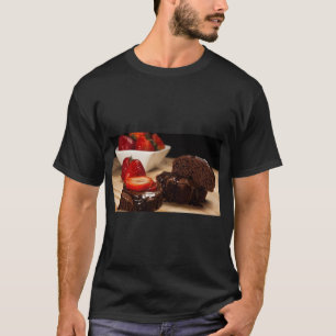 T-shirt Tee-shirt pour amateur de gâteau au chocolat migno