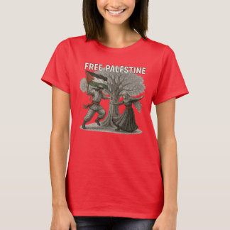 T-shirt Tee-shirt pour femmes Free Palestine – Force et ra