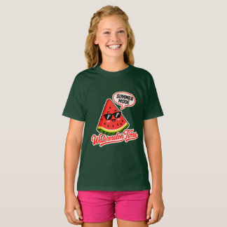 T-shirt Tee-shirt pour filles Pastèque Mode Été