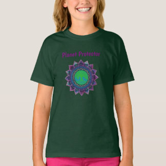 T-shirt Tee - shirt protecteur de la planète pour enfants