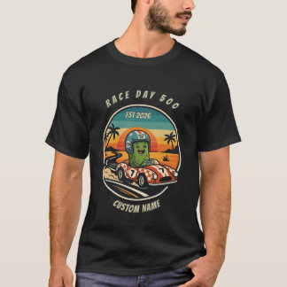 T-shirt Tee-shirt Retro Pickle Indy Racing - Cadeau drôle 