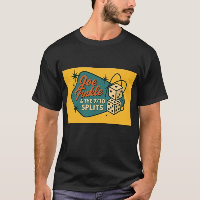 T-shirt Tee-shirt Rock'n'roll de Joe Finkle & The 7/10 Spl (Devant)
