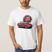 Tee-shirt SCCNA - Saturne rouge profond SL2