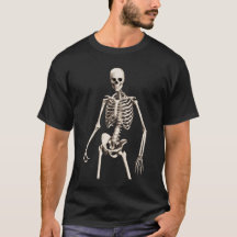Tee - shirt squelettique suffisant