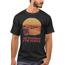 Tee-shirt « Trouvez-vous dans le silence »