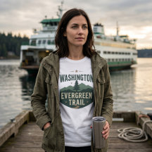 Tee-shirt Washington Evergreen Trail