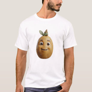 T-shirt Tee-shirt Yellow Prickly Pear   Triple Vertex