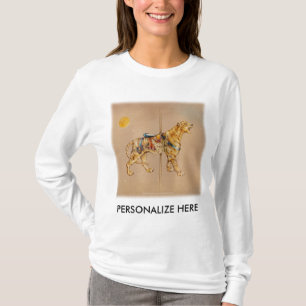 T-shirt Tee - shirts à long feuillage pour femmes - Carous