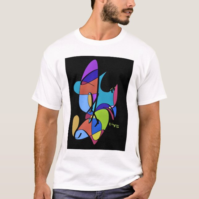 T-shirt Tee - shirts au design original par David Flynn (Devant)