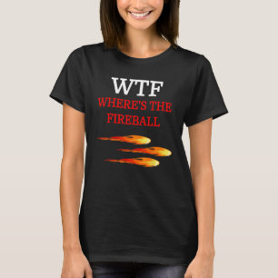 T-shirt Tee - shirts de balle de feu WTF Hommes adultes No