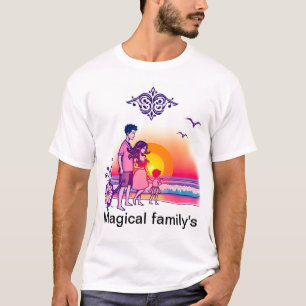 T-shirt "Tee - shirts de famille magiques"