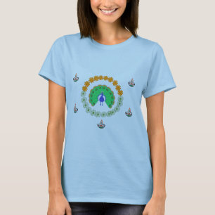 T-shirt Tee - shirts Diwali à double impression - Diyas &