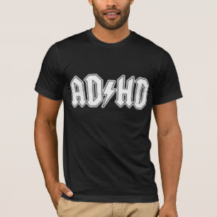 T-shirt Tee - shirts drôles de TDAH
