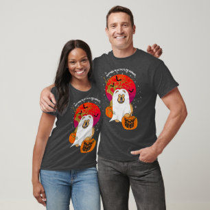 T-shirt tee - shirts éffrayants BOO-DOG foncés - texte de