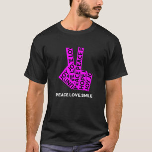 T-shirt Tee - shirts graphiques Peace Love - Novelty S