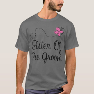 T-shirt Tee Sœur du Marié, Cortège de Mariage 