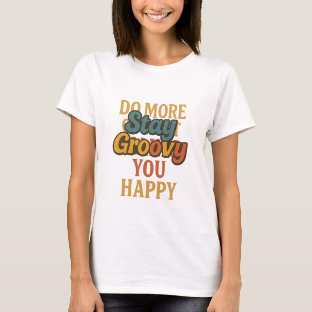 T-shirt Tee - Soft Feel, Forte déclaration (Devant)
