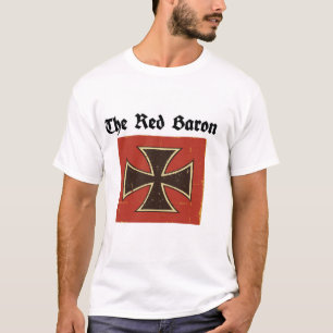 T-shirt Tee WW1 Red Baron Fighter Ace