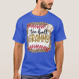 T-shirt Teeball Grammy, Leopard Teeball Grammy Pour Softba