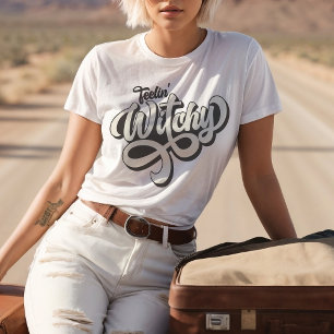T-shirt Teelin' Witchy Retro Style Couleurs Personnalisées