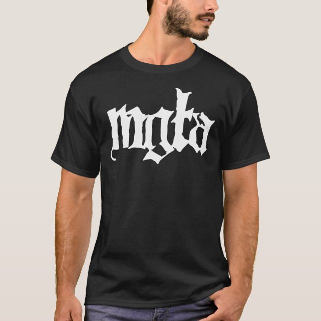 T-shirt Teesshirts du logo de la bande Mgla (Devant)