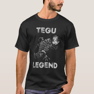 T-shirt Tegu Legend Propriétaire de reptile Tegu Lizard Te