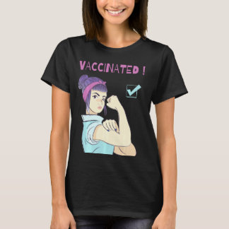 T-shirt Teil Vacciné Croit En Vaccins Immunisation A
