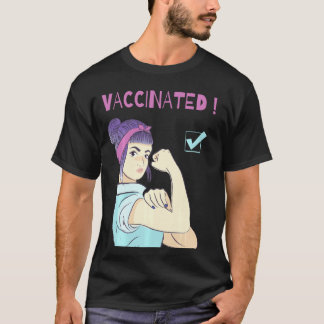 T-shirt Teil Vacciné Croit En Vaccins Immunisation A