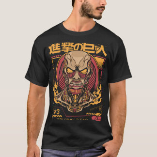 T-shirt Teinte d'impression en Titan couleur pleine
