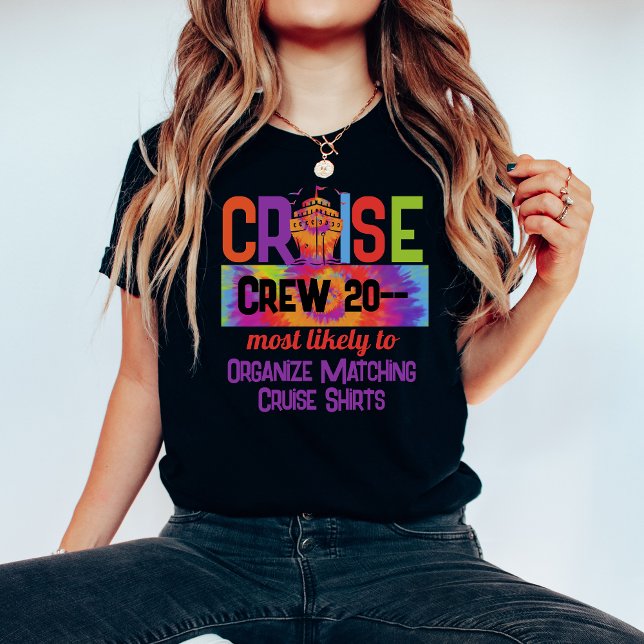 T-shirt Teinture Personnalisée Plus Probable À Drôle Crois (Créateur téléchargé)