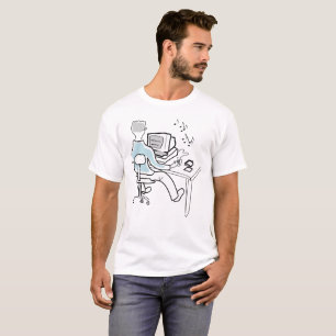 T-shirt Téléchargement de musique