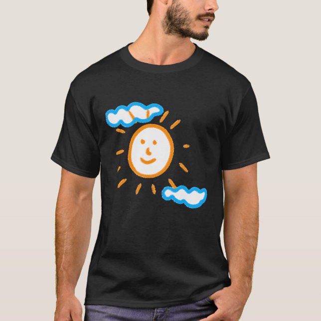 T-shirt Télécharger des enfants Dessiner Transformer des e (Devant)