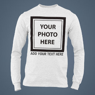 T-shirt Télécharger l'image et la photo & Ajouter du texte