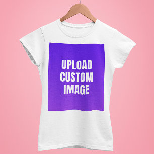 T-shirt Télécharger une image personnalisée - Ajoutez la v