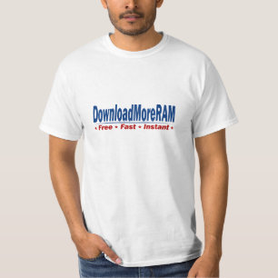 T-shirt Téléchargez plus de RAM