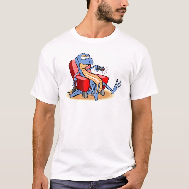 T-shirt Téléphage de Gecko (Devant)