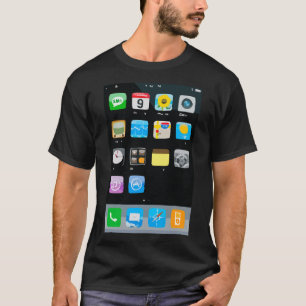 T-shirt Téléphone cellulaire Smartphone Mobile App Costume