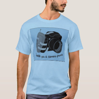 T-shirt Téléphone d'appareil-photo