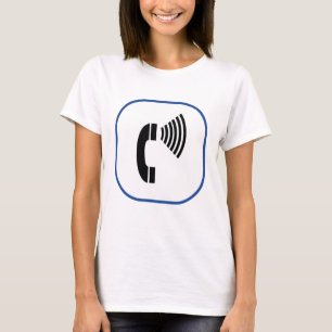 T-shirt Téléphone de contrôle du volume