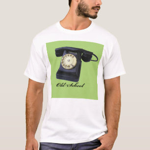 T-shirt Téléphone de vieille école
