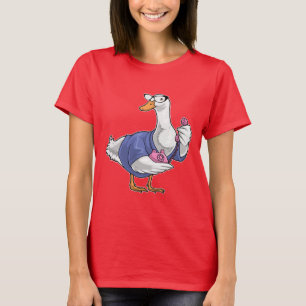 T-shirt Téléphone du secrétaire de canard
