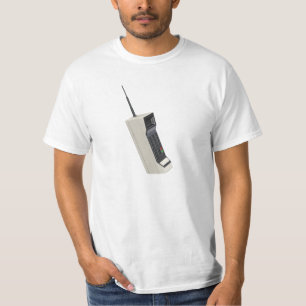 T-shirt Téléphone mobile sans fil vintage