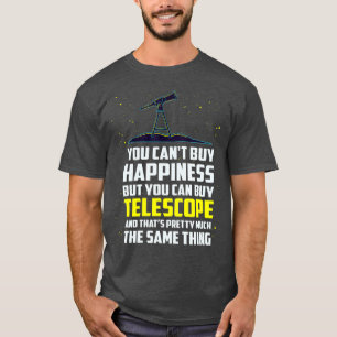T-shirt Télescope d'astronomie Galaxy