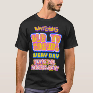 T-shirt Télévision 90s 80s Rétro amis